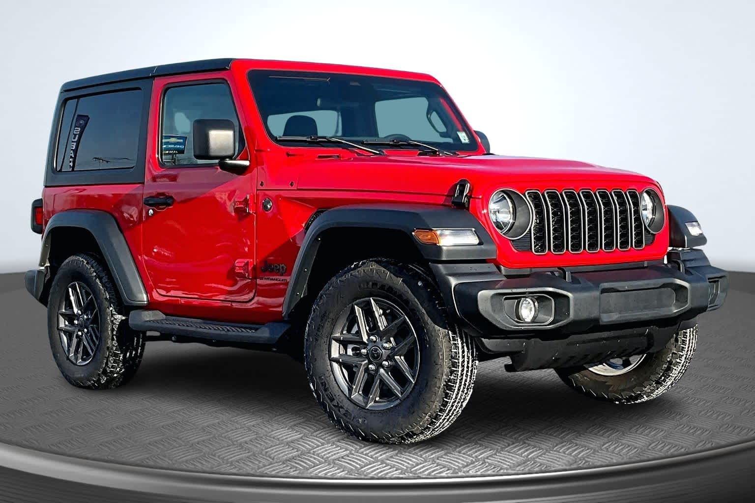 2025 Jeep Wrangler Sport S Firecracker Red Clearcoat at James Chevrolet