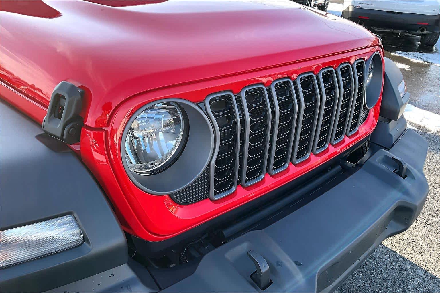 2025 Jeep Wrangler Sport S Firecracker Red Clearcoat at James Chevrolet