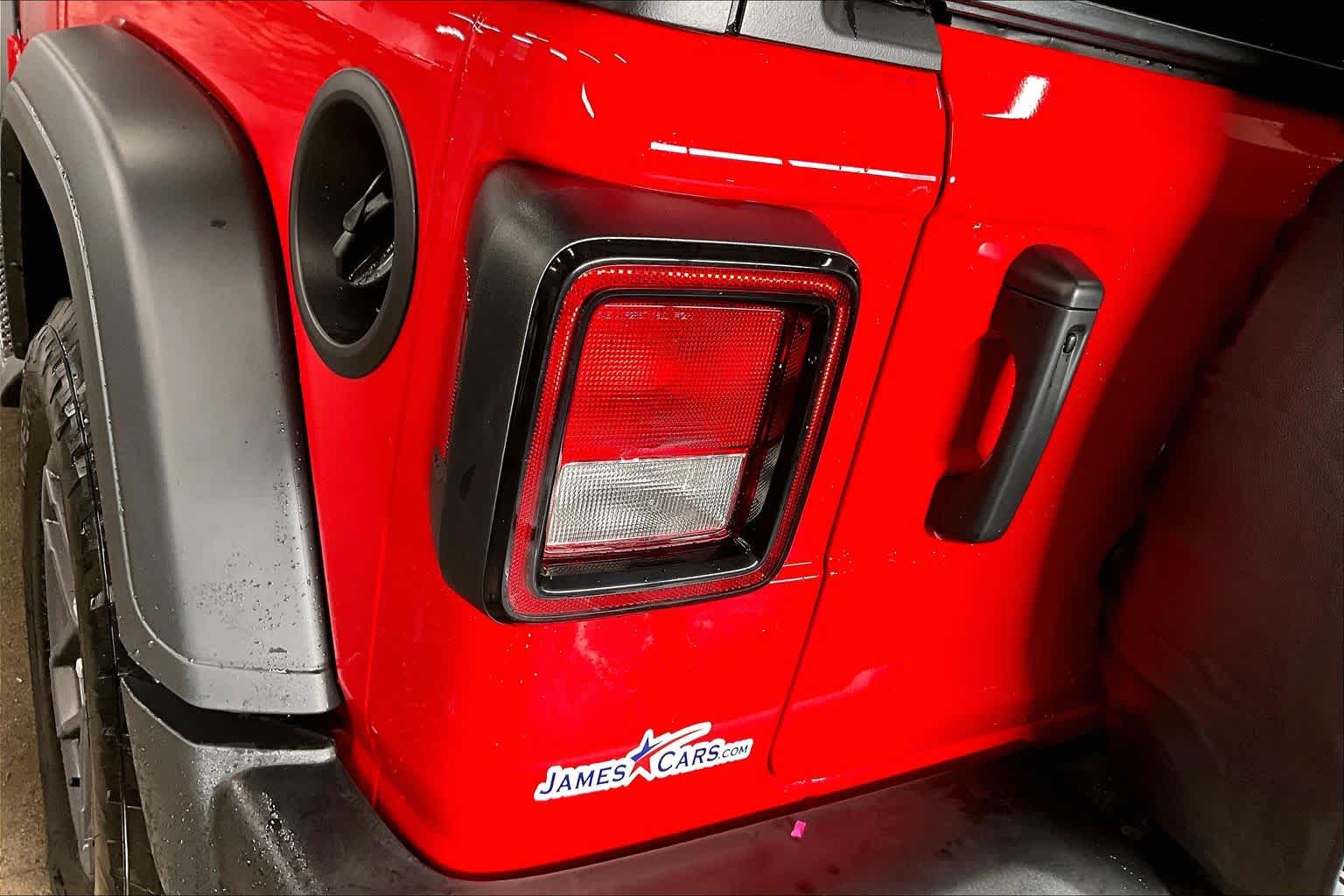 2025 Jeep Wrangler Sport S Firecracker Red Clearcoat at James Chevrolet