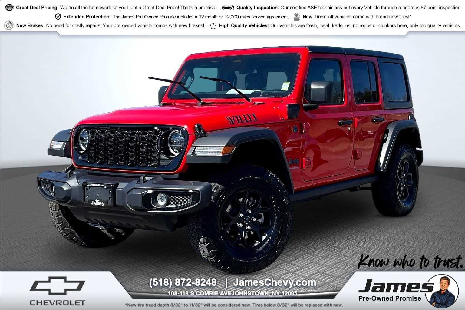 2025 Jeep Wrangler 4xe Willys - 0