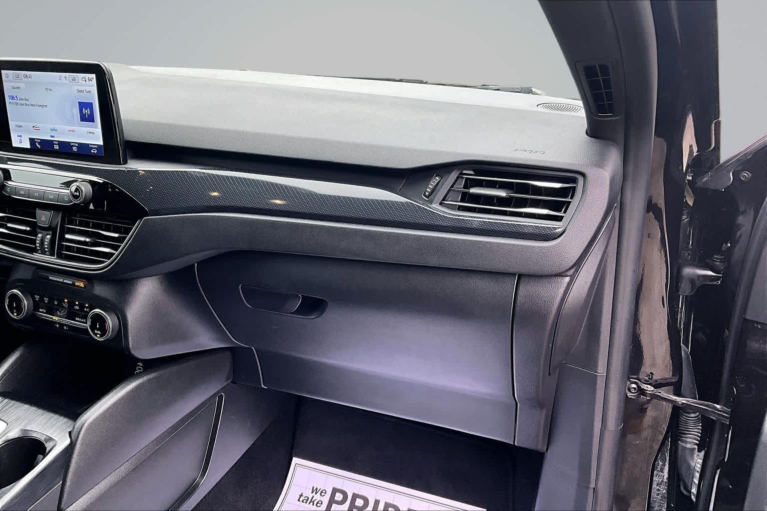 2025 Ford Escape ST-Line Agate Black Metallic at James Chevrolet