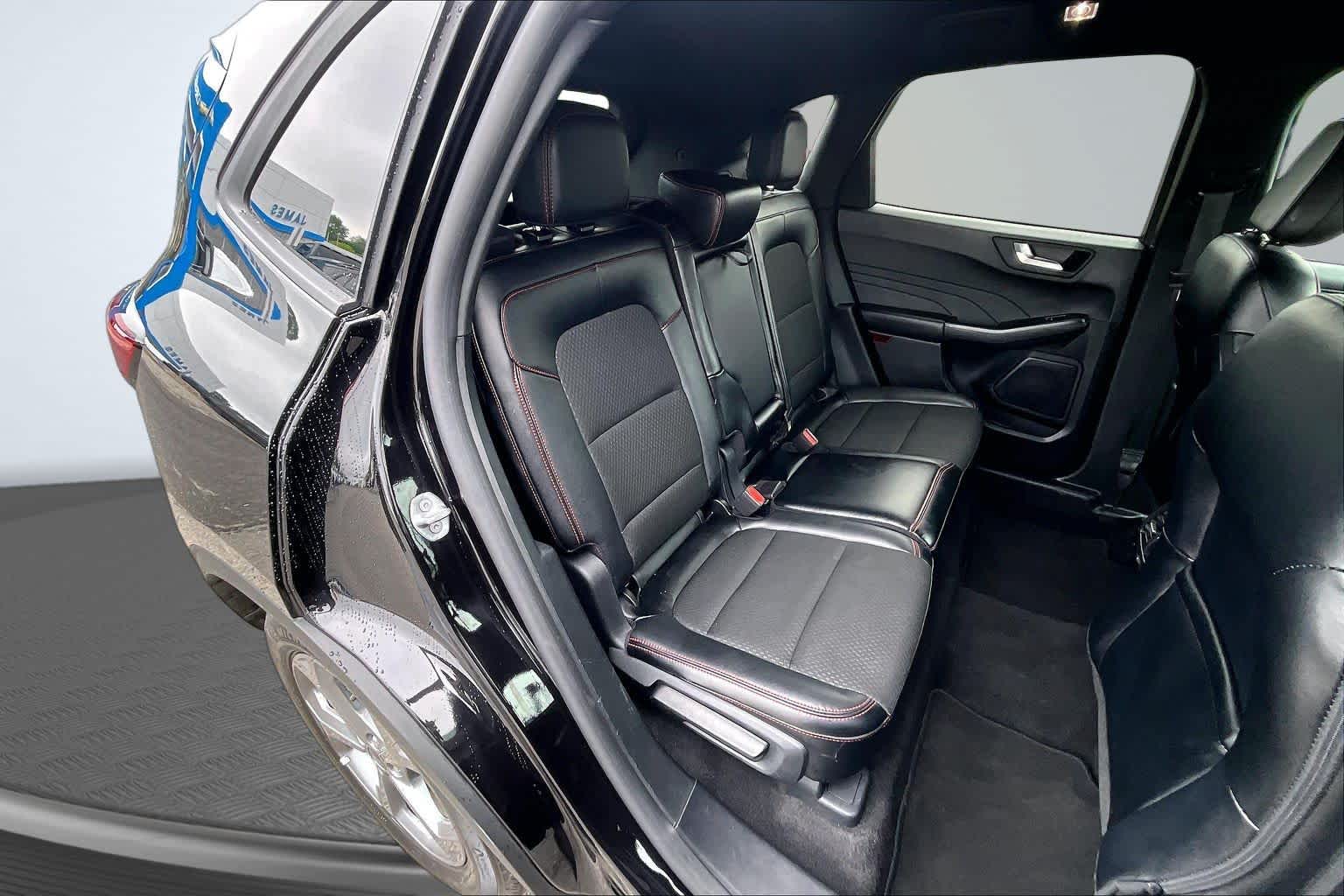 2025 Ford Escape ST-Line Agate Black Metallic at James Chevrolet
