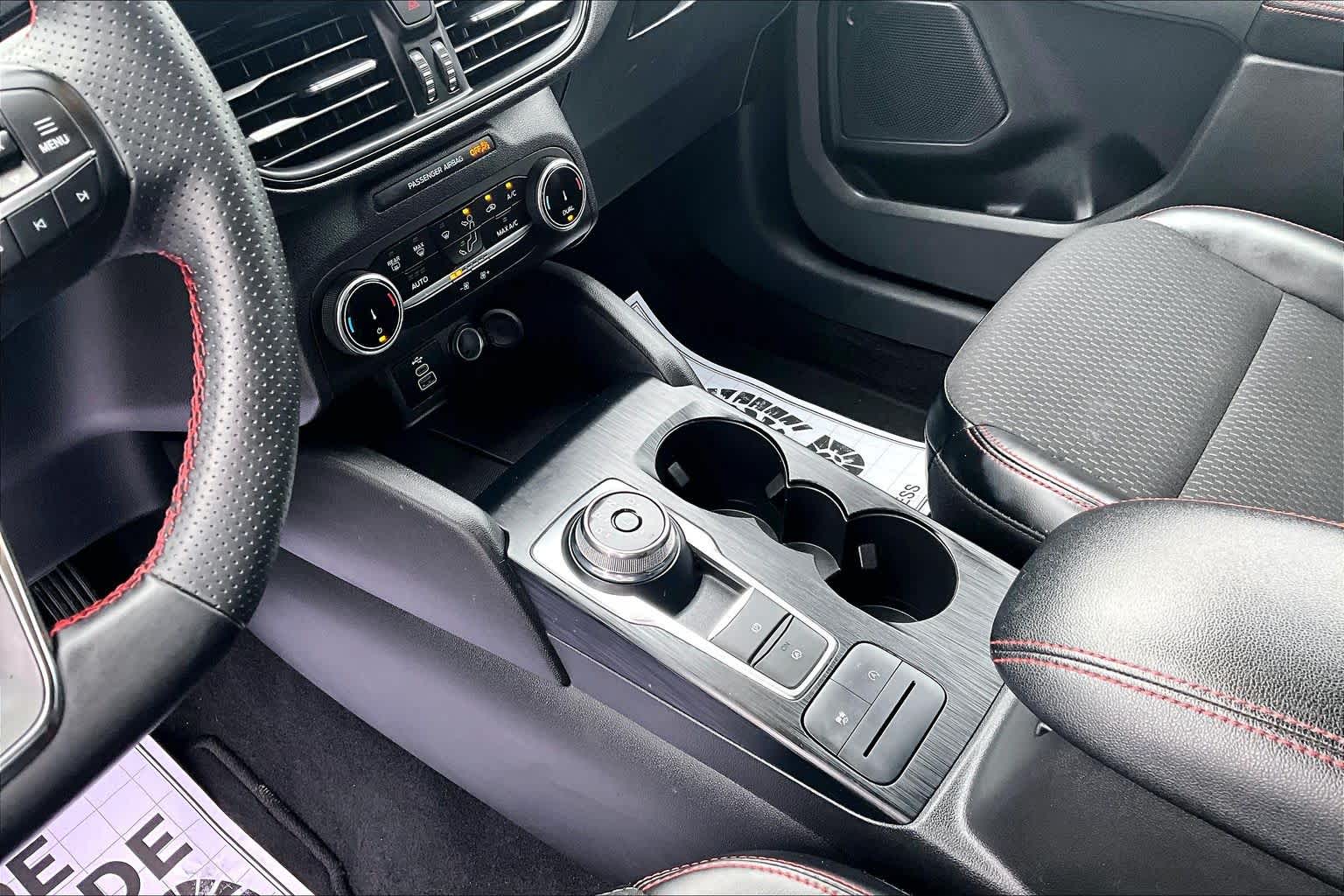 2025 Ford Escape ST-Line Agate Black Metallic at James Chevrolet