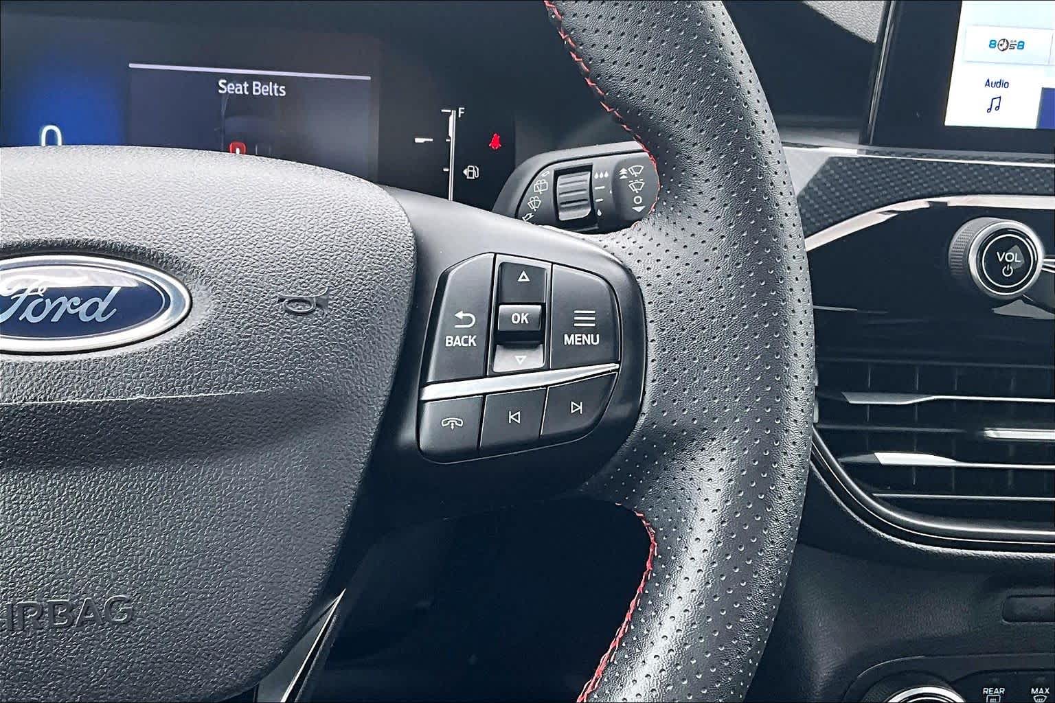 2025 Ford Escape ST-Line Agate Black Metallic at James Chevrolet