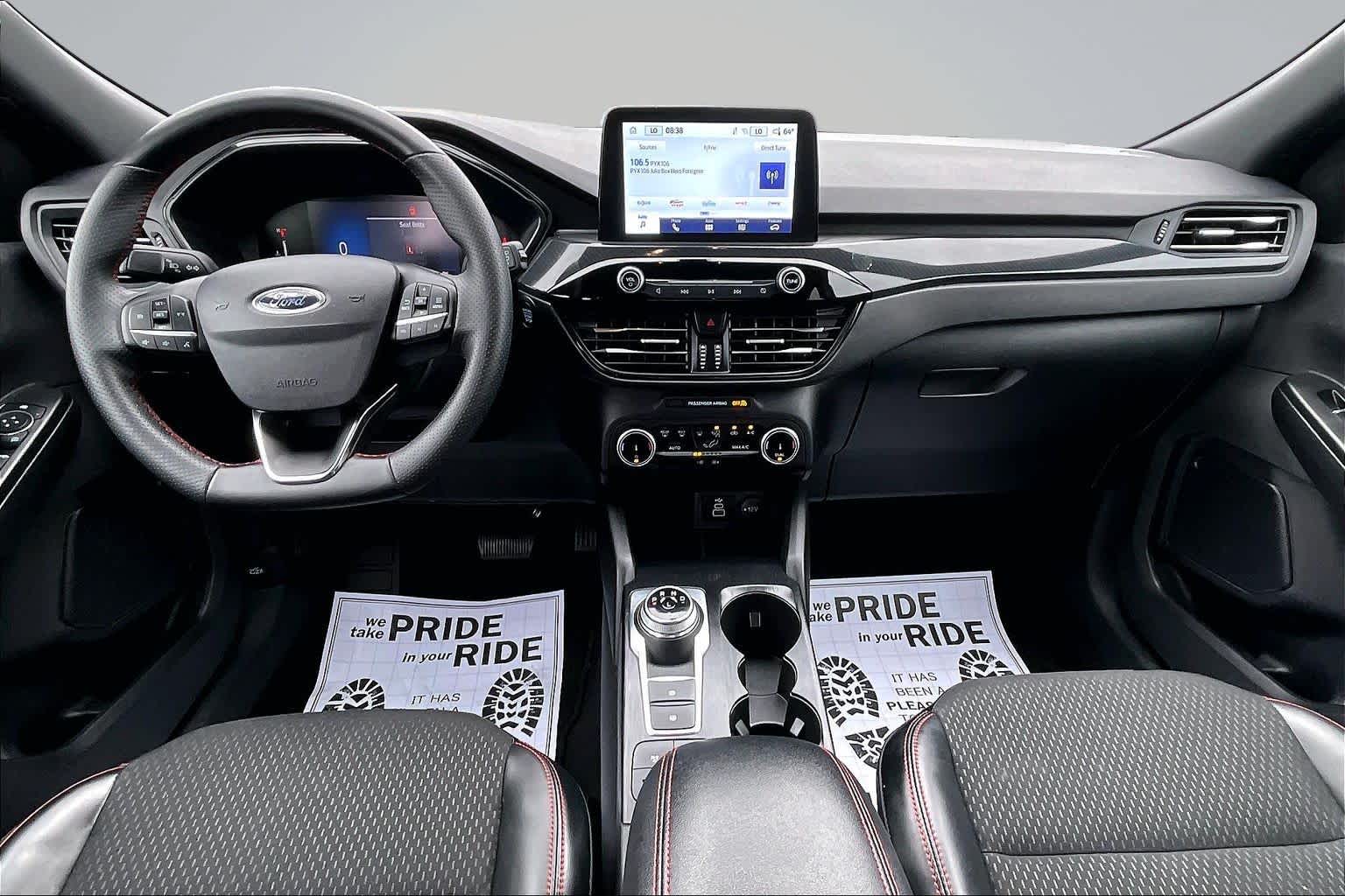 2025 Ford Escape ST-Line Agate Black Metallic at James Chevrolet
