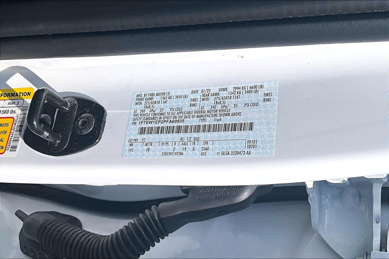 2023 Ford F-150 XLT Oxford White at James Chevrolet
