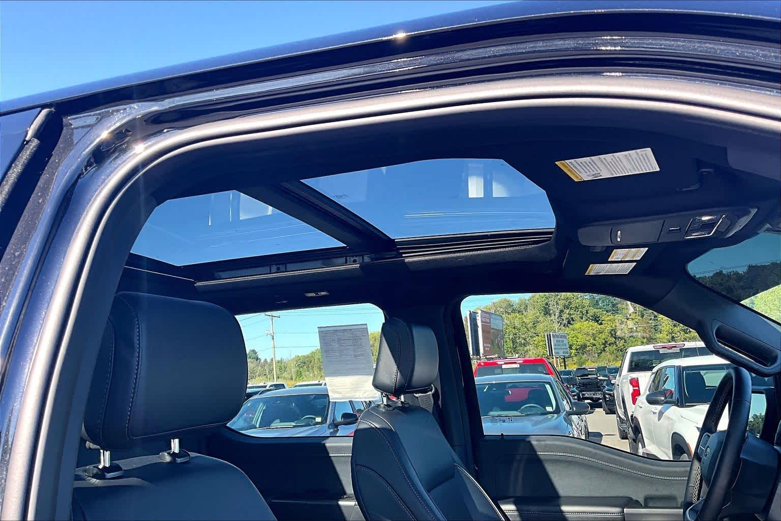 2025 Ford F-150 LARIAT Agate Black Metallic at James Chevrolet
