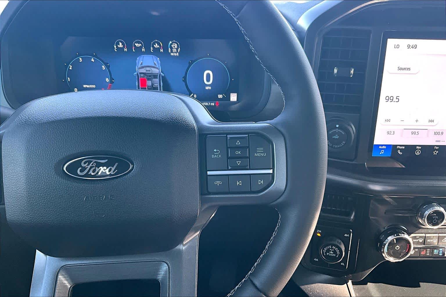 2025 Ford F-150 LARIAT Agate Black Metallic at James Chevrolet