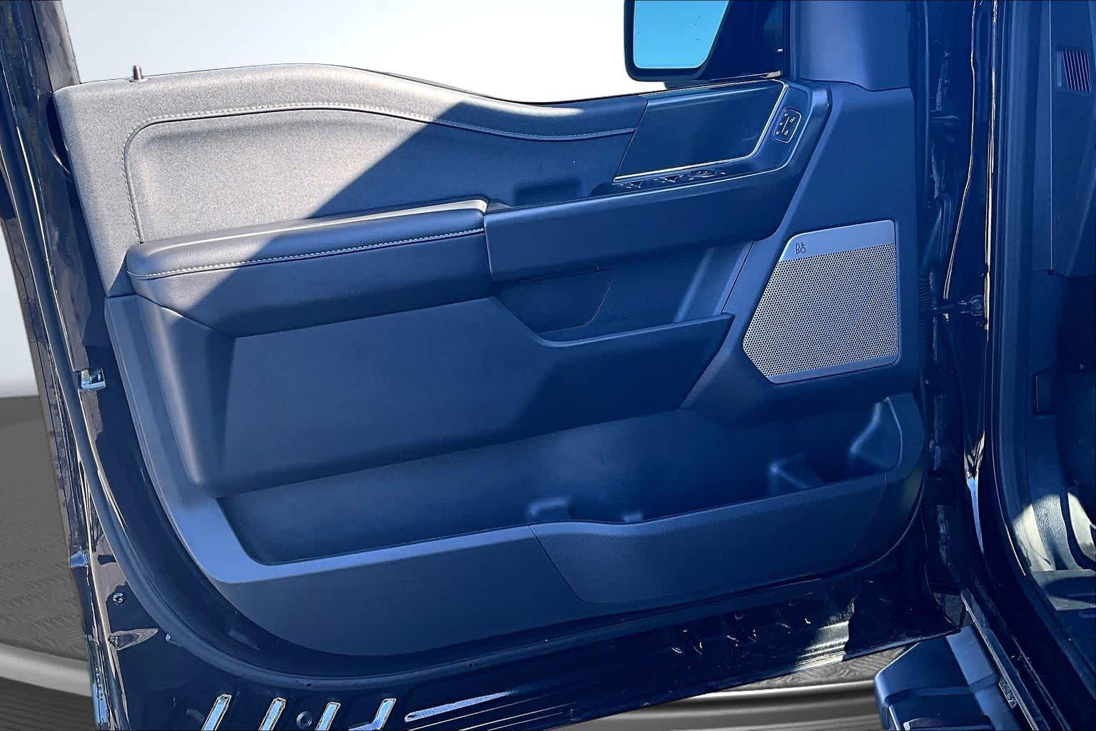 2025 Ford F-150 LARIAT Agate Black Metallic at James Chevrolet