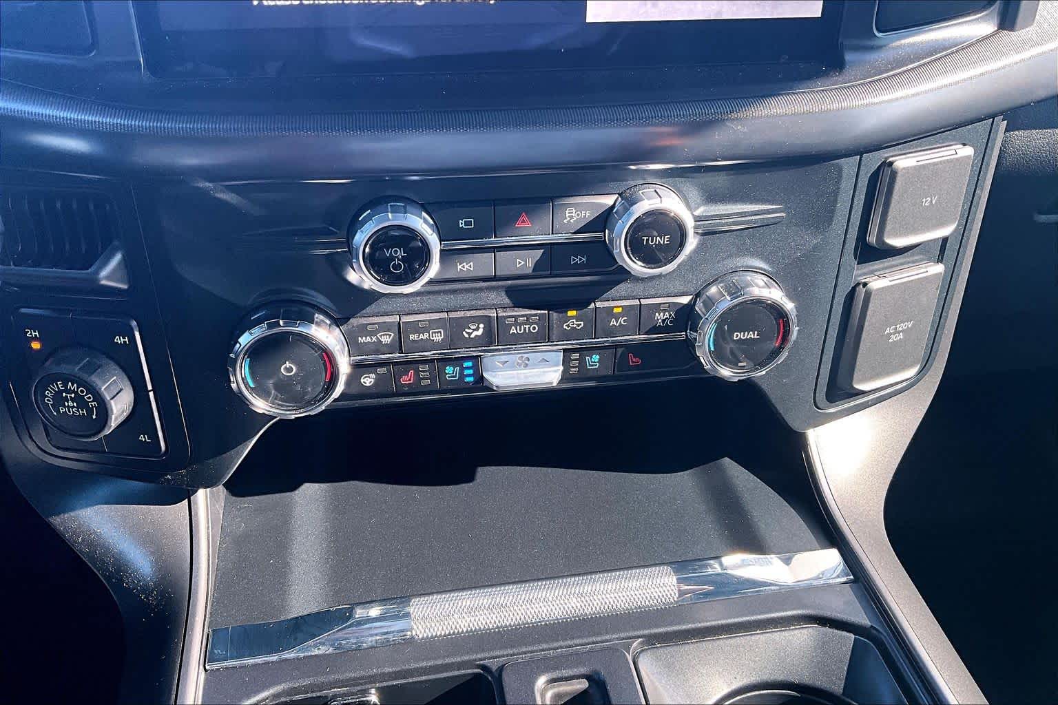 2025 Ford F-150 LARIAT Agate Black Metallic at James Chevrolet