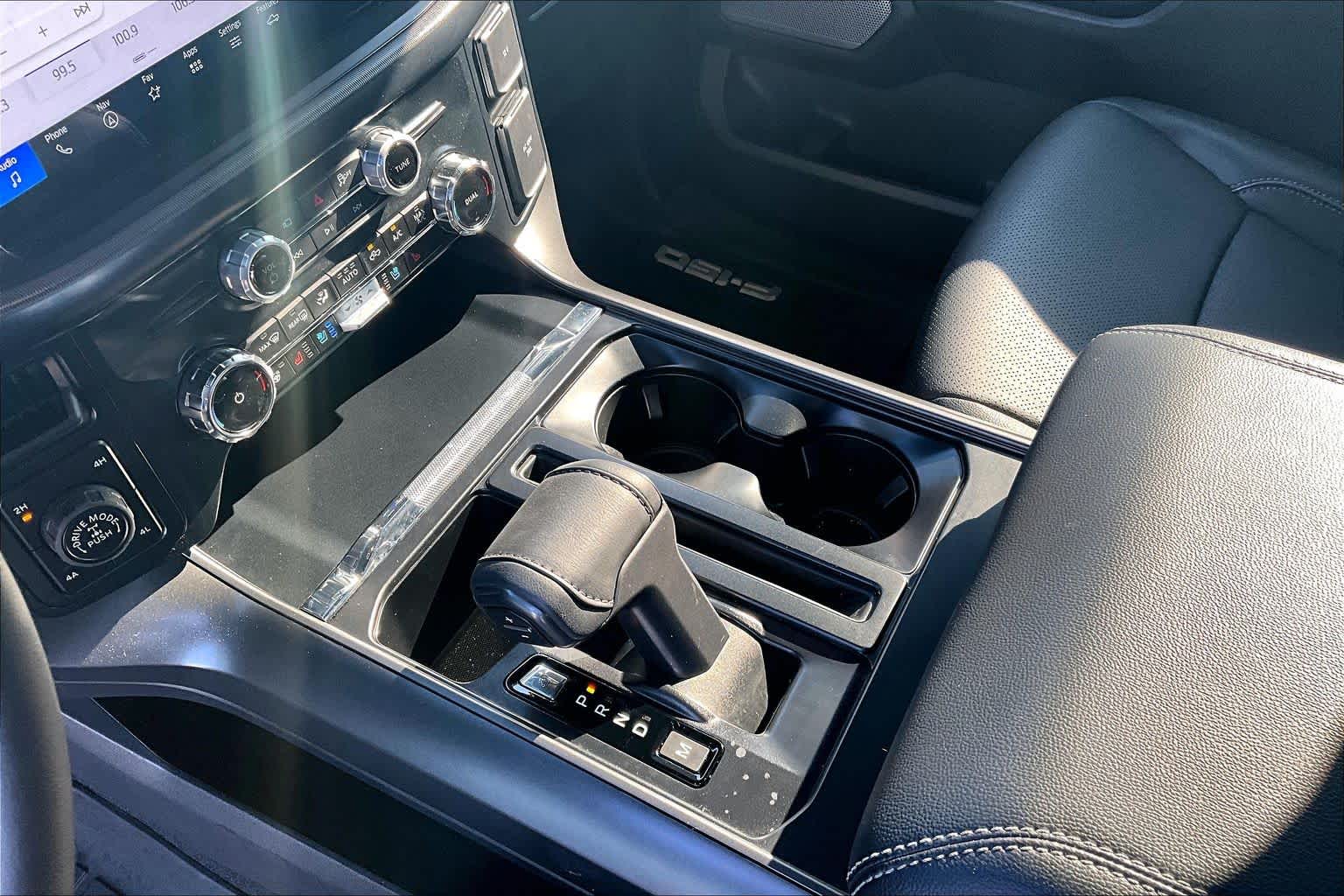 2025 Ford F-150 LARIAT Agate Black Metallic at James Chevrolet