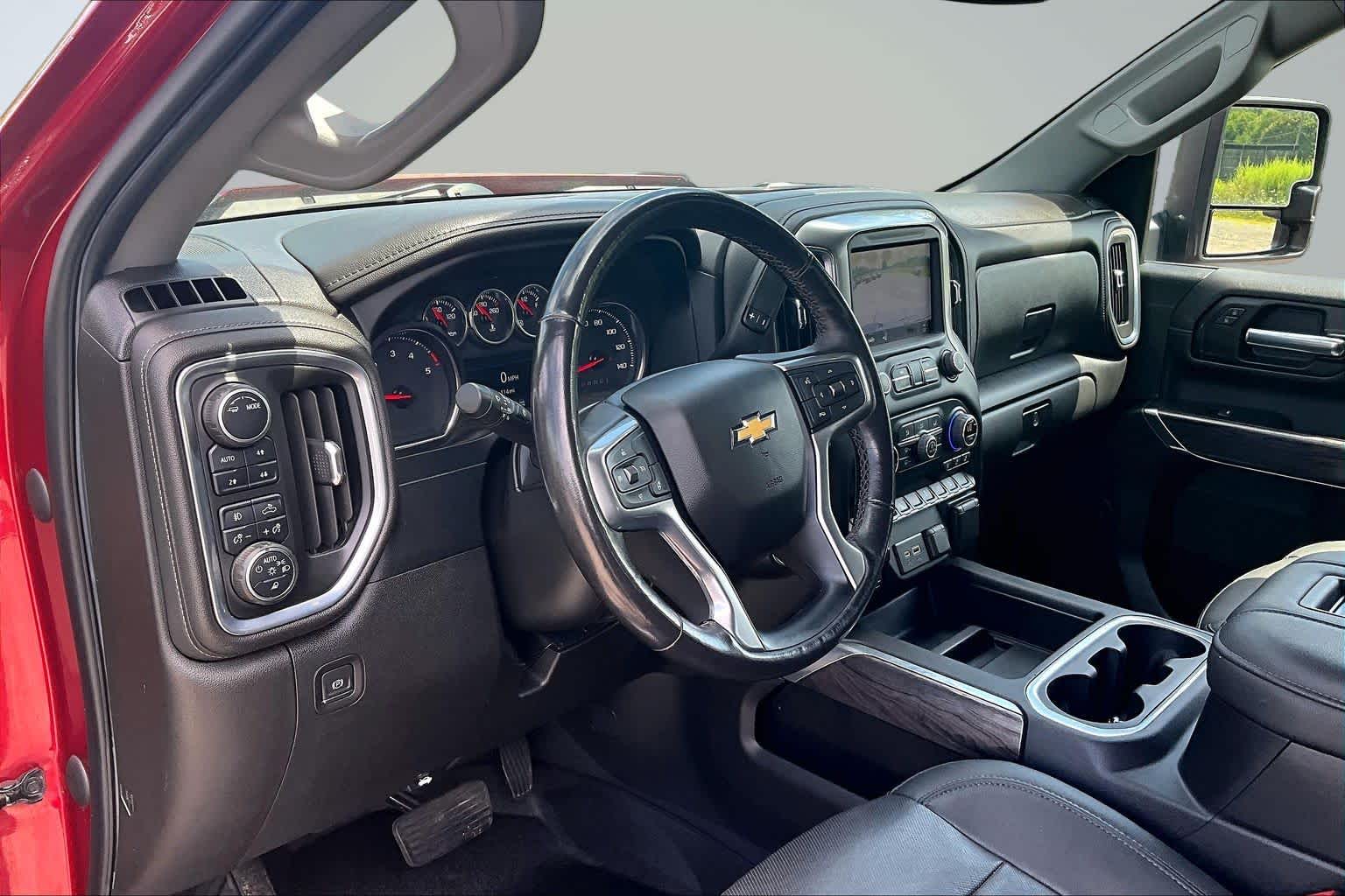 2022 Chevrolet Silverado 2500HD LTZ Cherry Red Tintcoat at James Chevrolet