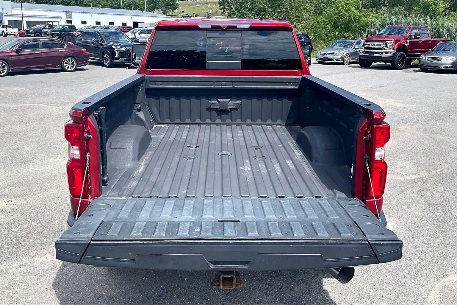 2022 Chevrolet Silverado 2500HD LTZ Cherry Red Tintcoat at James Chevrolet