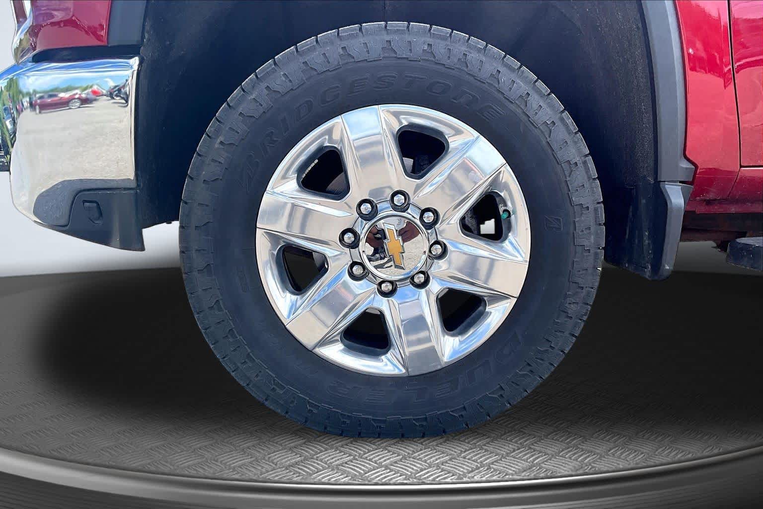 2022 Chevrolet Silverado 2500HD LTZ Cherry Red Tintcoat at James Chevrolet