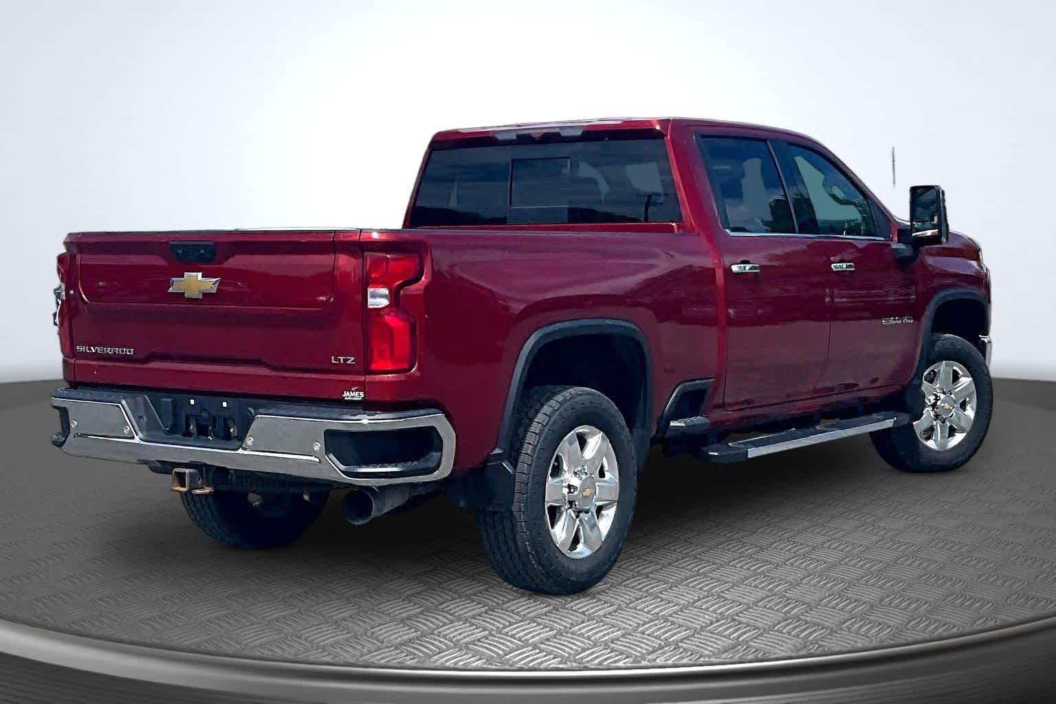 2022 Chevrolet Silverado 2500HD LTZ Cherry Red Tintcoat at James Chevrolet