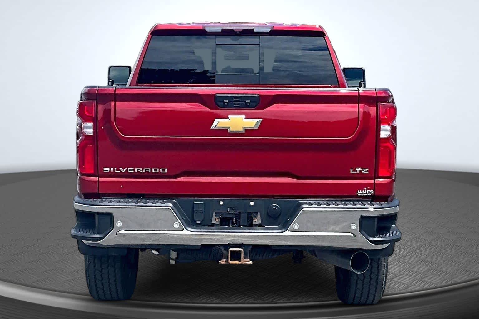 2022 Chevrolet Silverado 2500HD LTZ Cherry Red Tintcoat at James Chevrolet