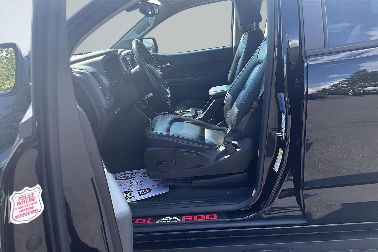 2022 Chevrolet Colorado 4WD Z71 Black at James Chevrolet