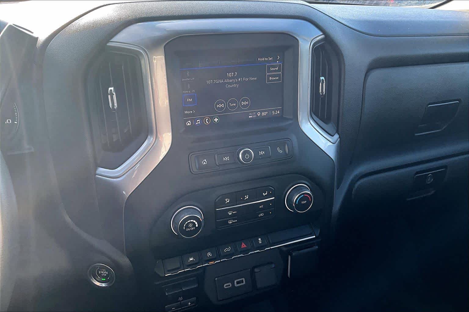 2024 Chevrolet Silverado 1500 Custom Red Hot at James Chevrolet