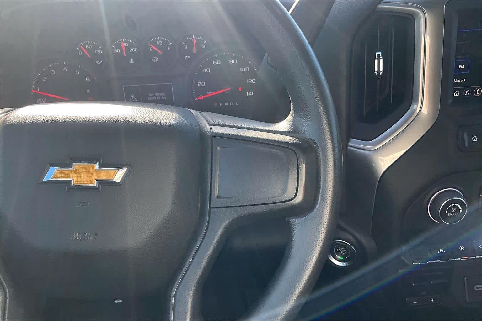 2024 Chevrolet Silverado 1500 Custom Red Hot at James Chevrolet