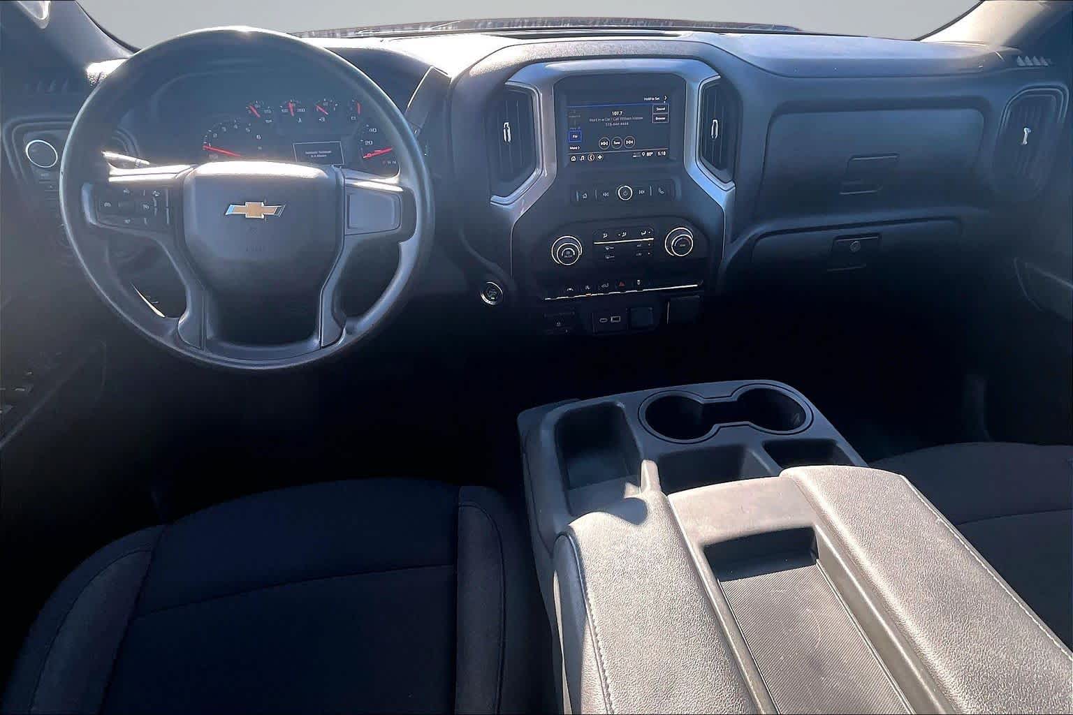 2024 Chevrolet Silverado 1500 Custom Red Hot at James Chevrolet