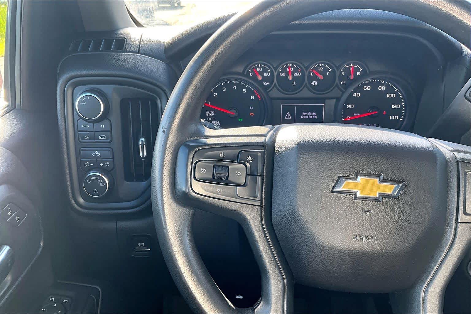 2024 Chevrolet Silverado 1500 Custom Red Hot at James Chevrolet