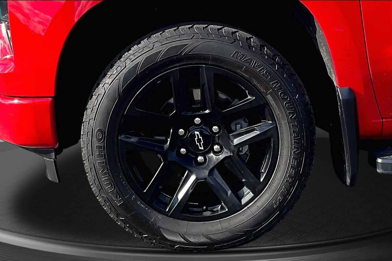 2024 Chevrolet Silverado 1500 Custom Red Hot at James Chevrolet