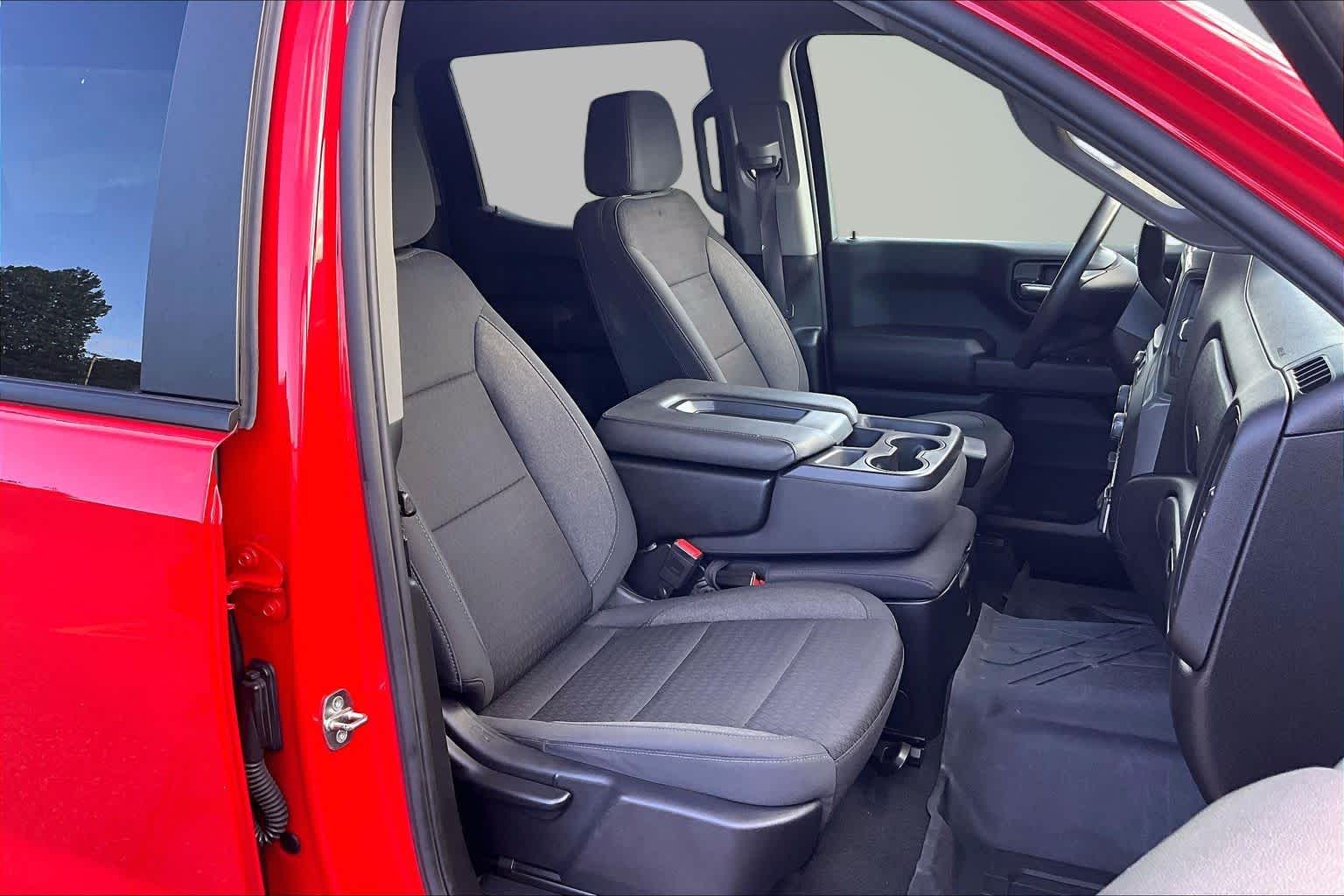 2024 Chevrolet Silverado 1500 Custom Red Hot at James Chevrolet