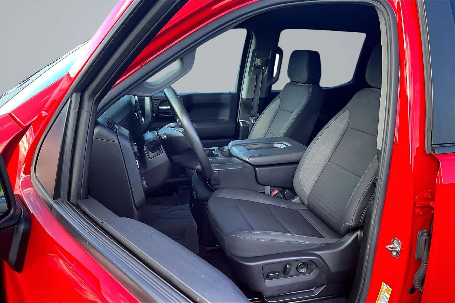 2024 Chevrolet Silverado 1500 Custom Red Hot at James Chevrolet