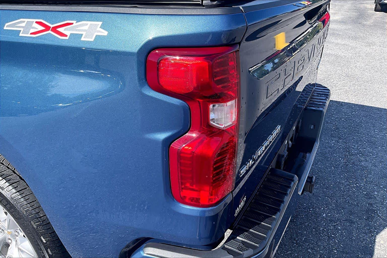 2024 Chevrolet Silverado 1500 Custom Lakeshore Blue Metallic at James Chevrolet