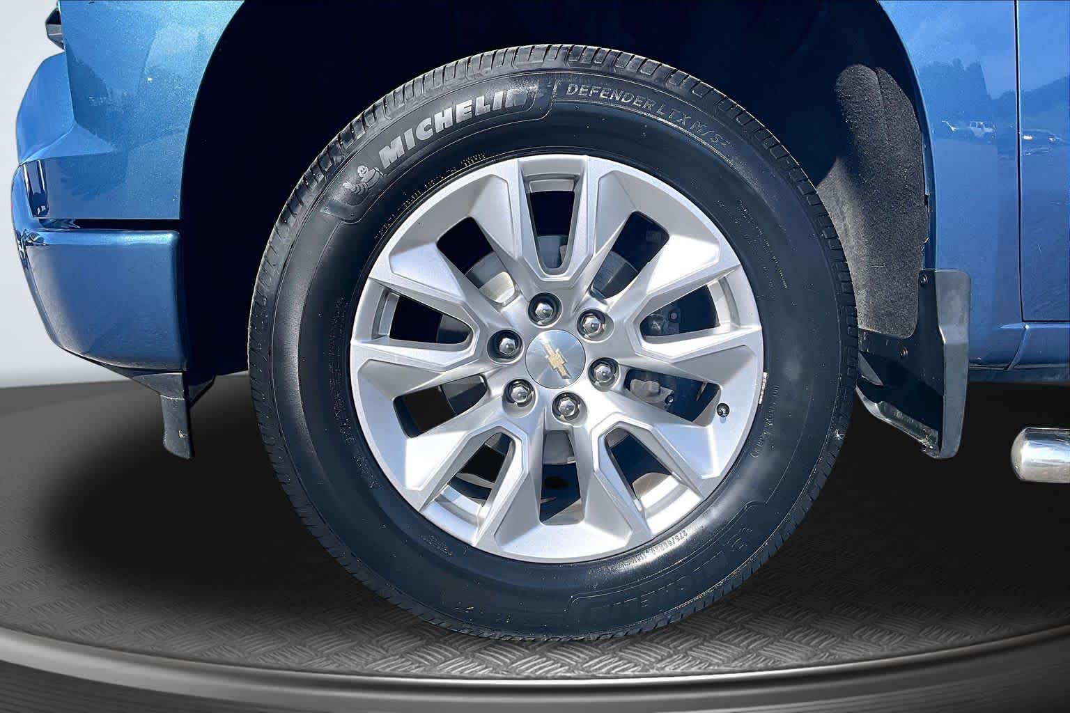 2024 Chevrolet Silverado 1500 Custom Lakeshore Blue Metallic at James Chevrolet
