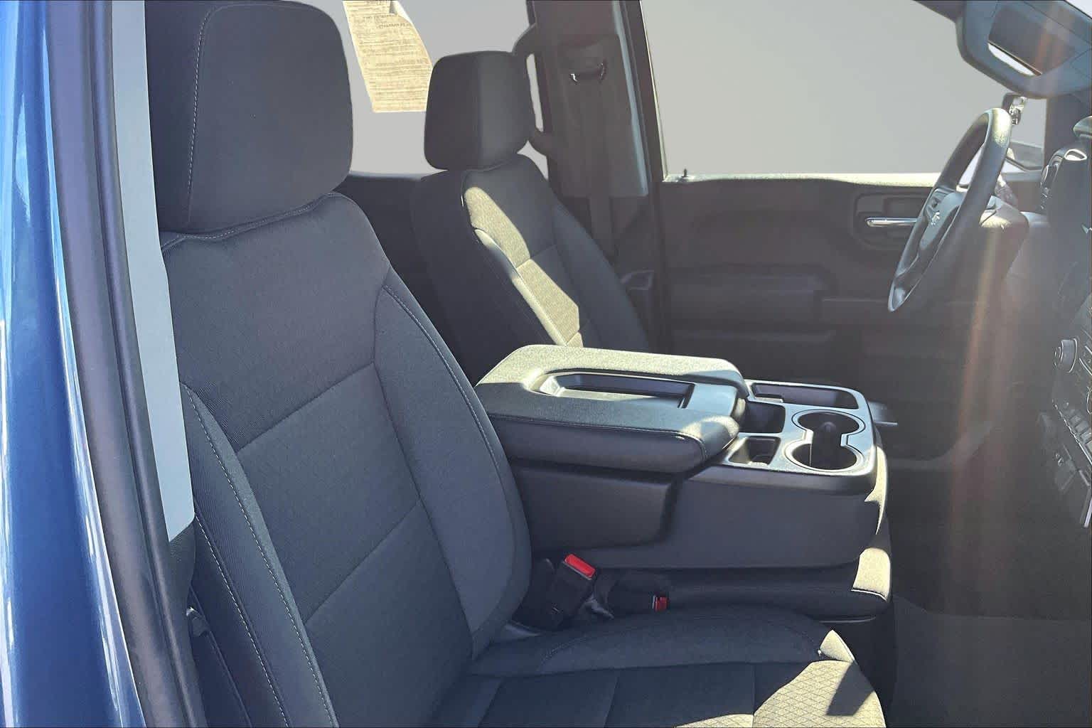 2024 Chevrolet Silverado 1500 Custom Lakeshore Blue Metallic at James Chevrolet