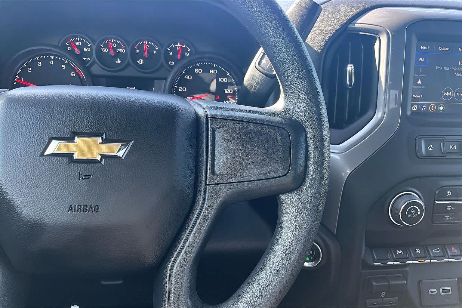 2024 Chevrolet Silverado 1500 Custom Lakeshore Blue Metallic at James Chevrolet
