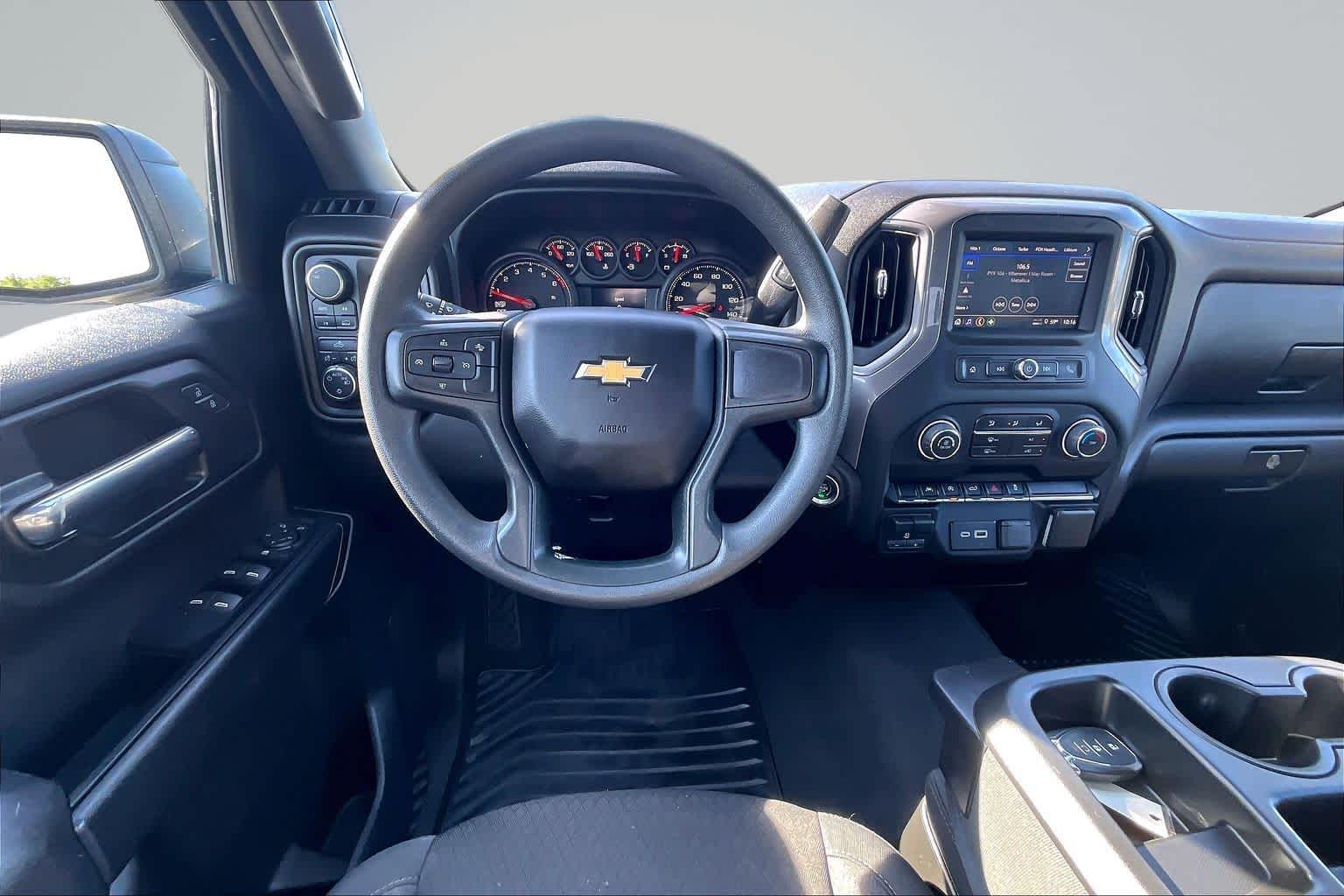 2024 Chevrolet Silverado 1500 Custom Lakeshore Blue Metallic at James Chevrolet
