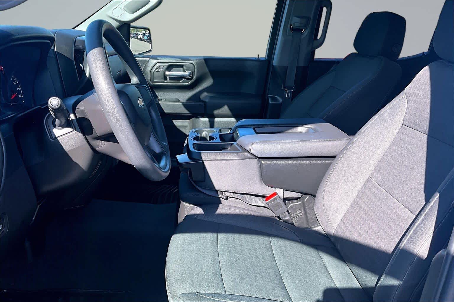 2024 Chevrolet Silverado 1500 Custom Lakeshore Blue Metallic at James Chevrolet