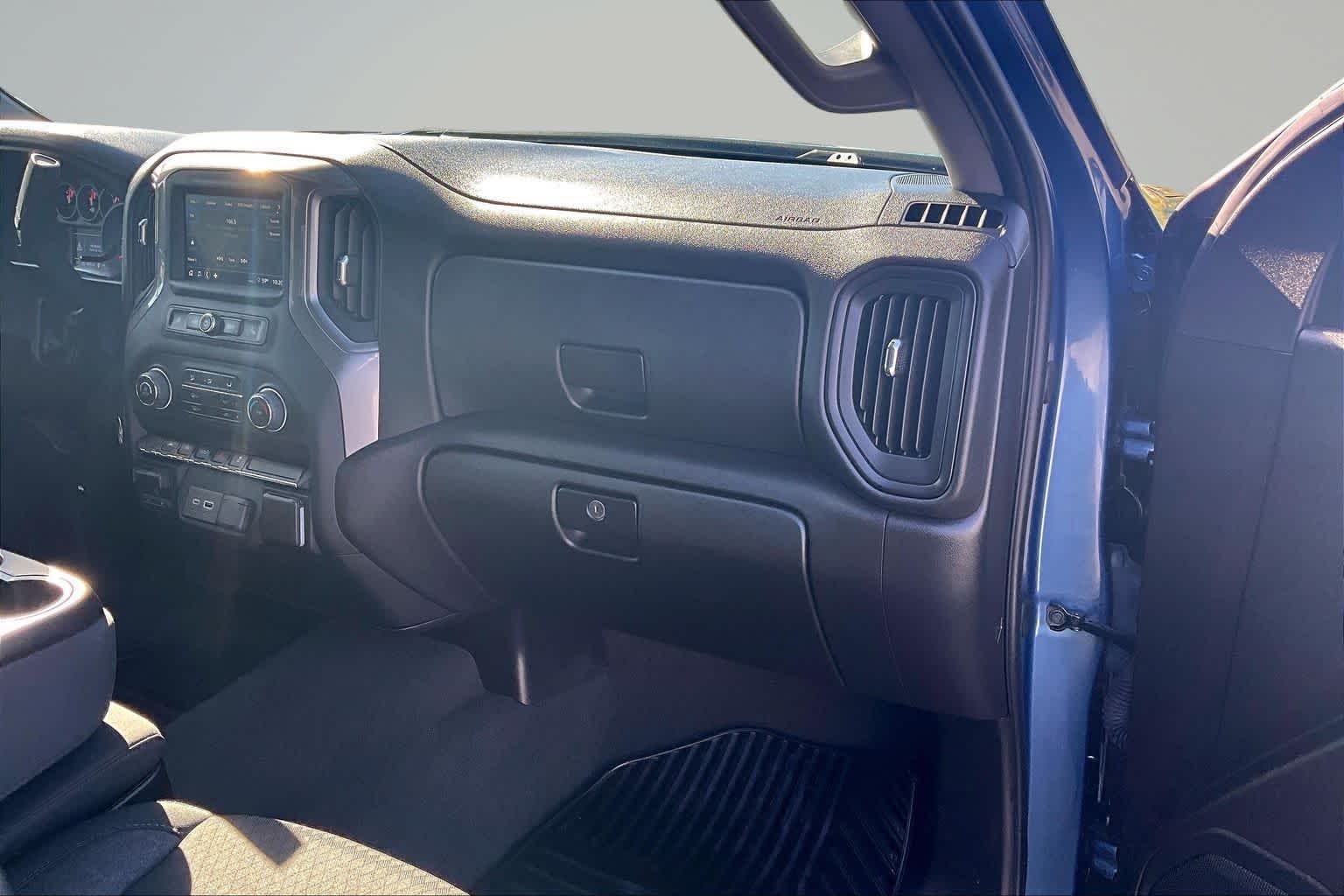 2024 Chevrolet Silverado 1500 Custom Lakeshore Blue Metallic at James Chevrolet