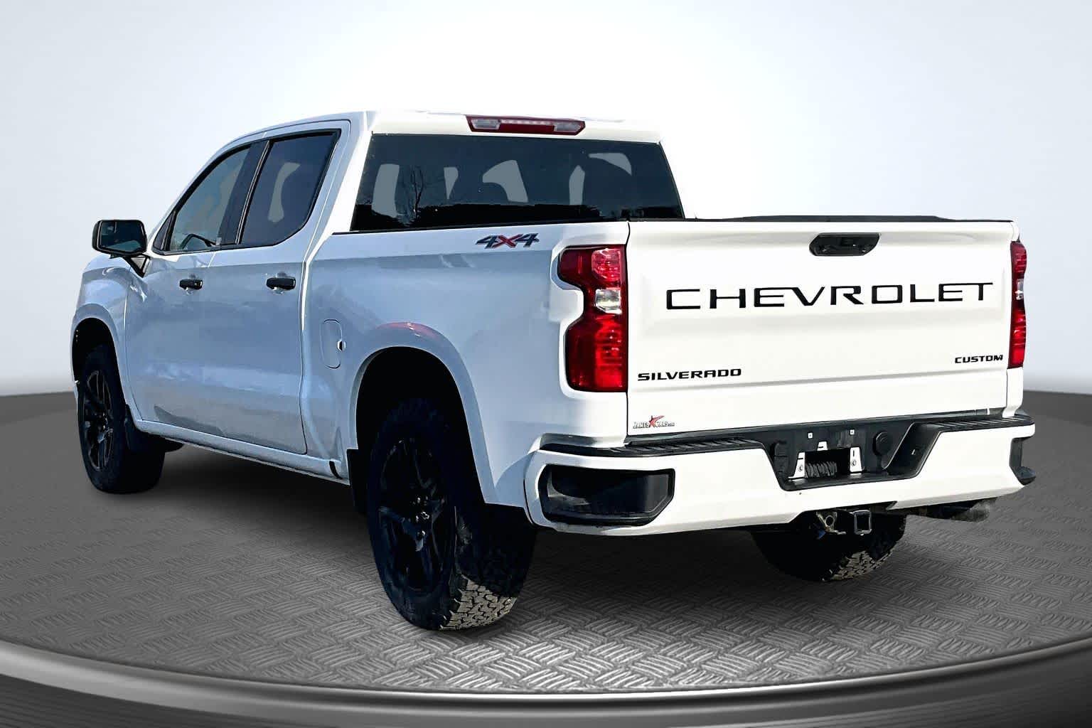 2023 Chevrolet Silverado 1500 Custom Summit White at James Chevrolet
