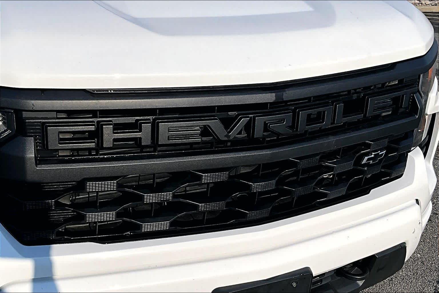 2023 Chevrolet Silverado 1500 Custom Summit White at James Chevrolet