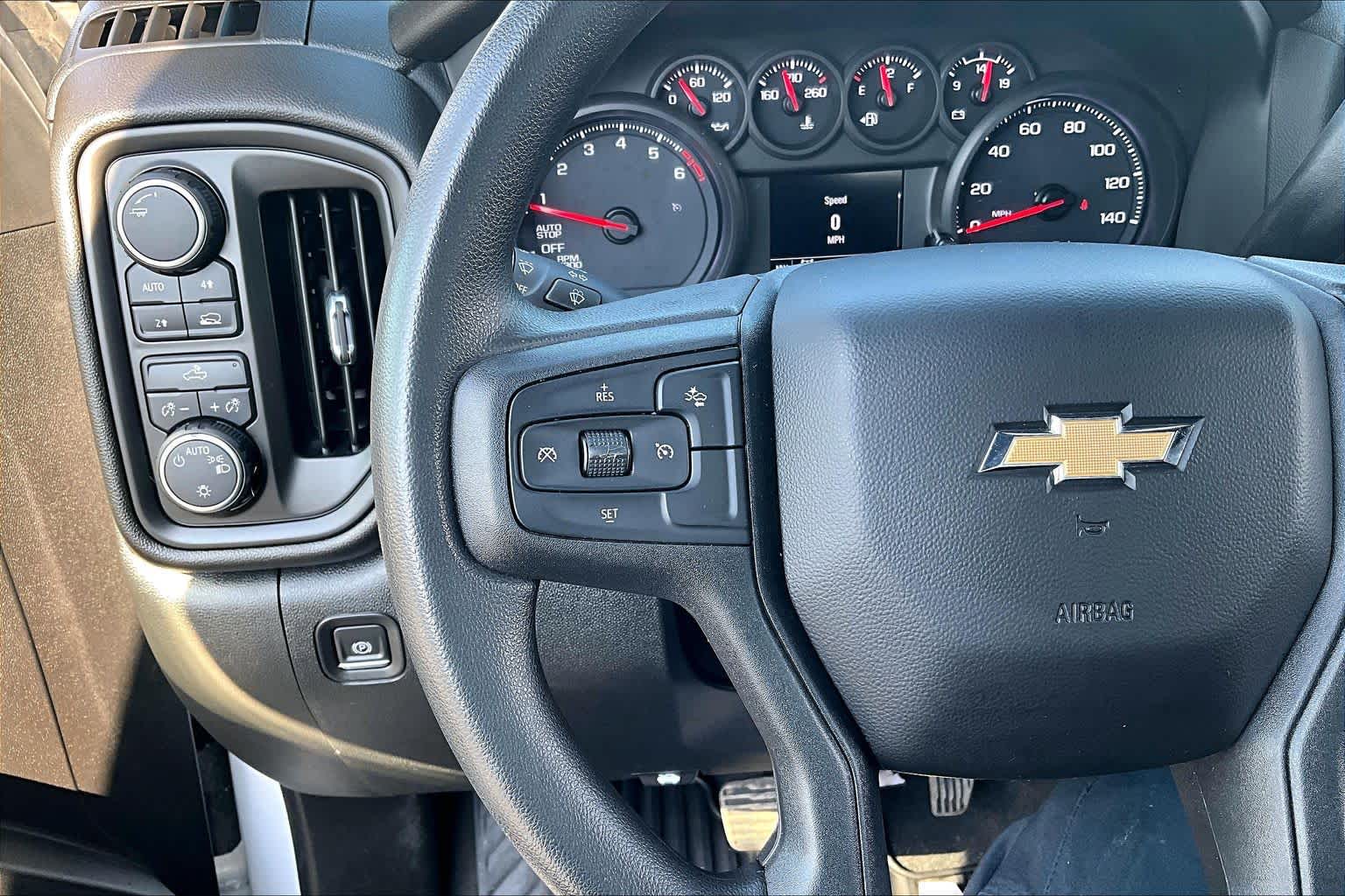 2023 Chevrolet Silverado 1500 Custom Summit White at James Chevrolet