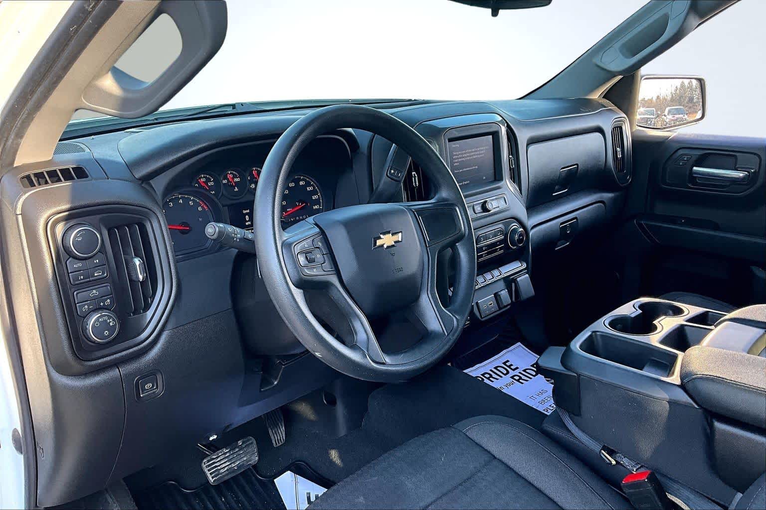 2023 Chevrolet Silverado 1500 Custom Summit White at James Chevrolet