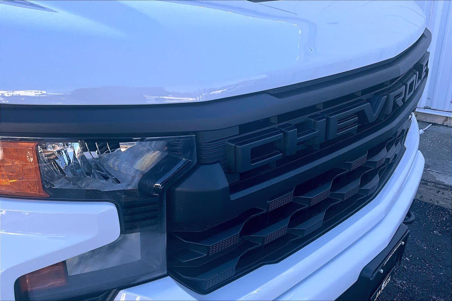 2023 Chevrolet Silverado 1500 Custom WHITE at James Chevrolet