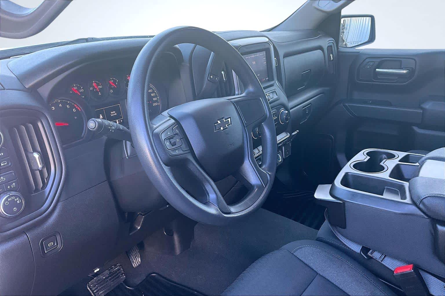 2023 Chevrolet Silverado 1500 Custom WHITE at James Chevrolet