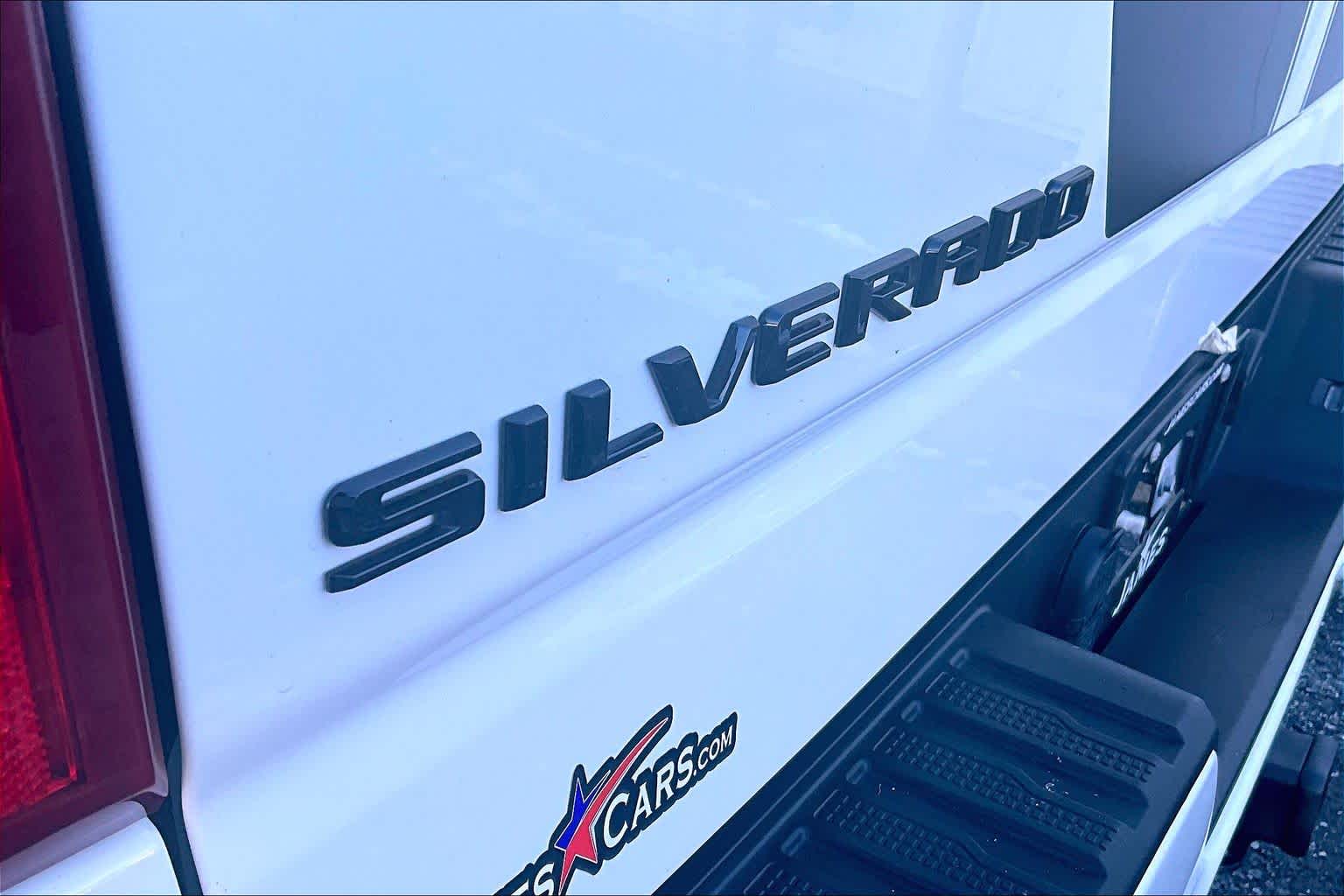 2023 Chevrolet Silverado 1500 Custom WHITE at James Chevrolet