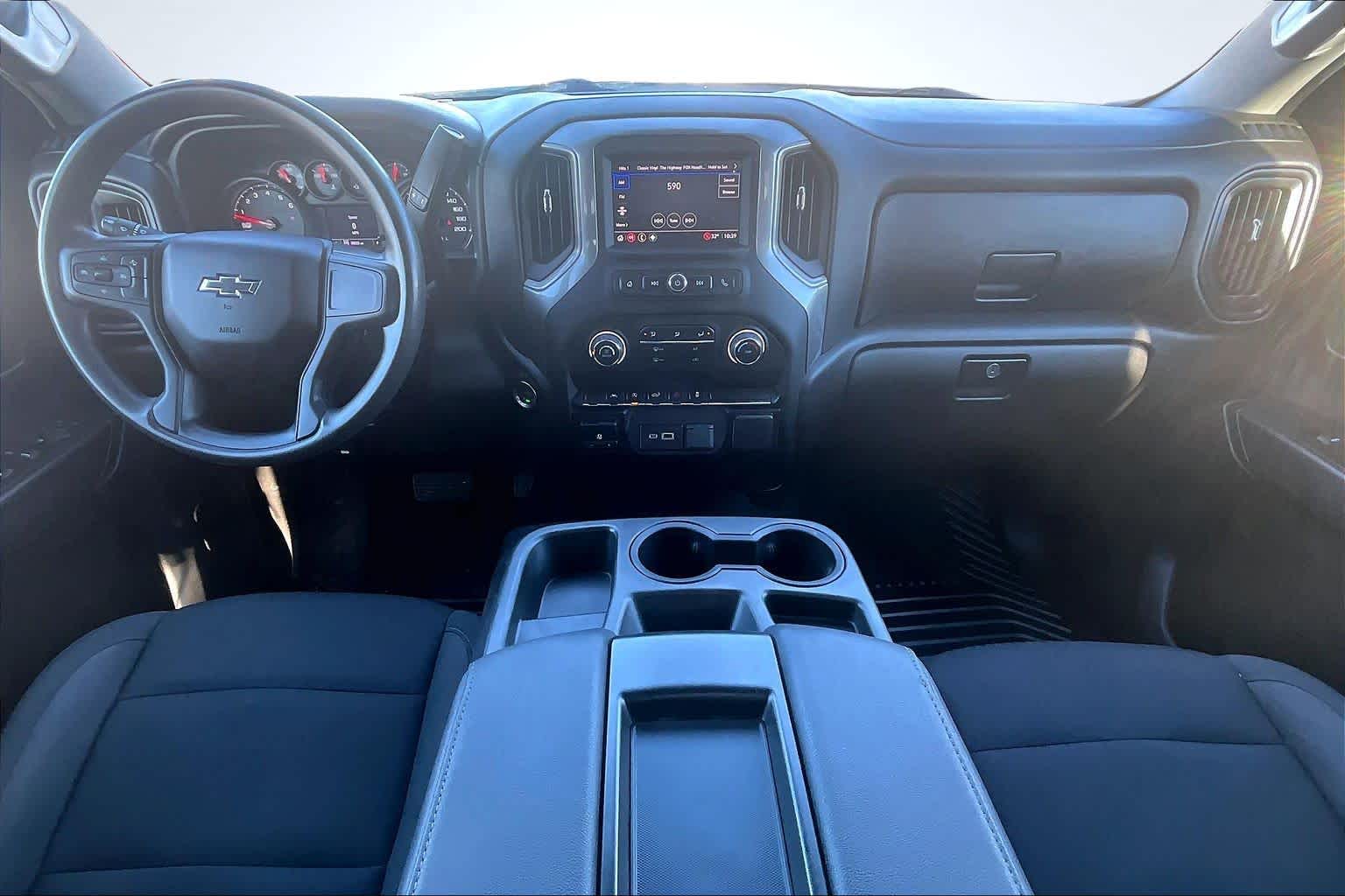 2023 Chevrolet Silverado 1500 Custom WHITE at James Chevrolet