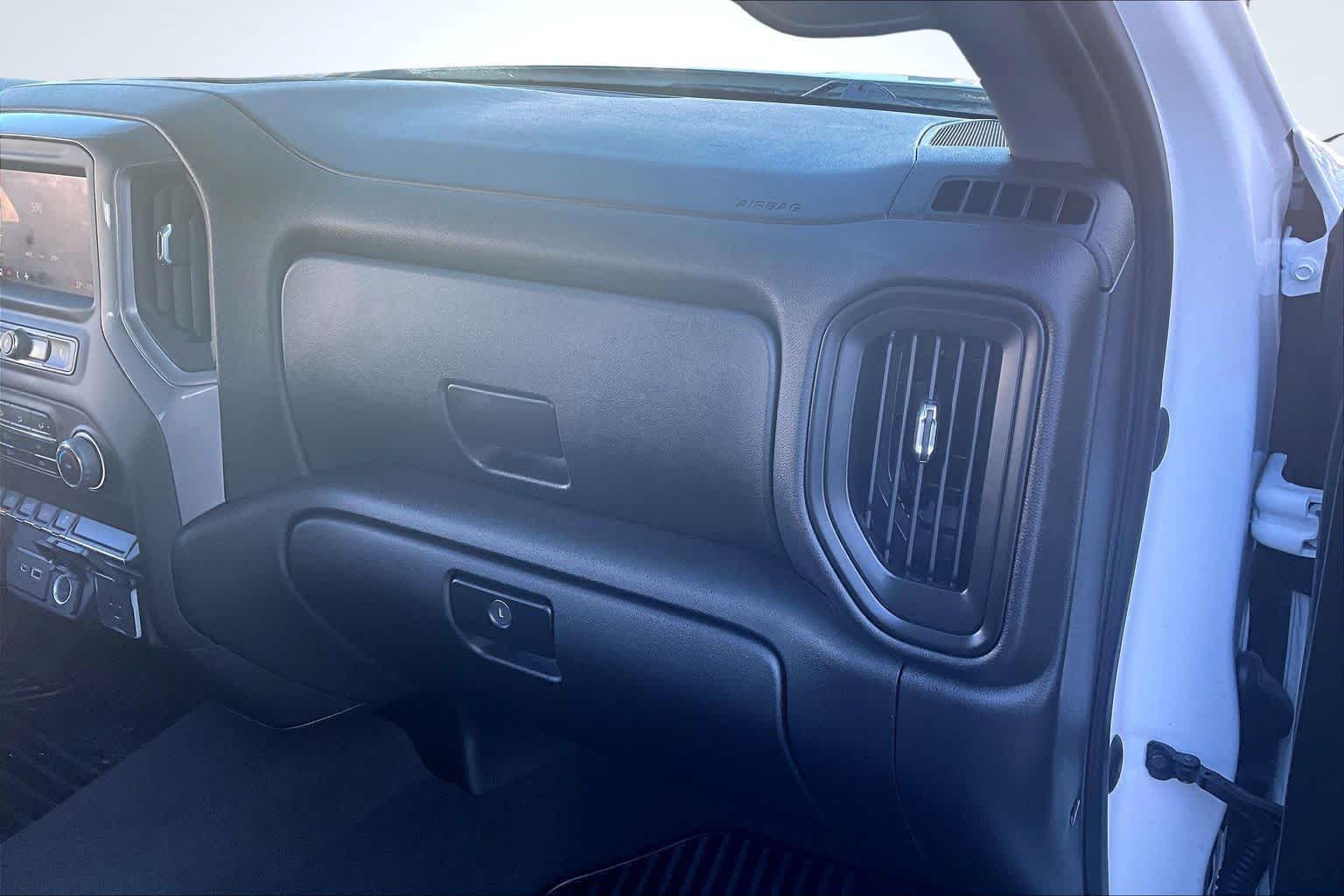 2023 Chevrolet Silverado 1500 Custom WHITE at James Chevrolet