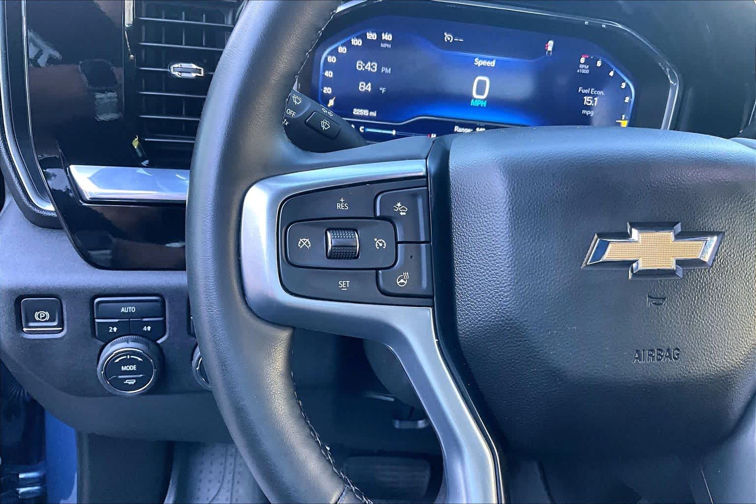 2024 Chevrolet Silverado 1500 LT Lakeshore Blue Metallic at James Chevrolet