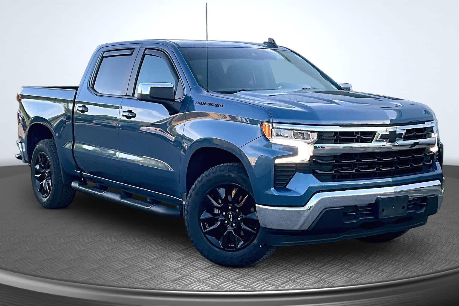2024 Chevrolet Silverado 1500 LT Lakeshore Blue Metallic at James Chevrolet