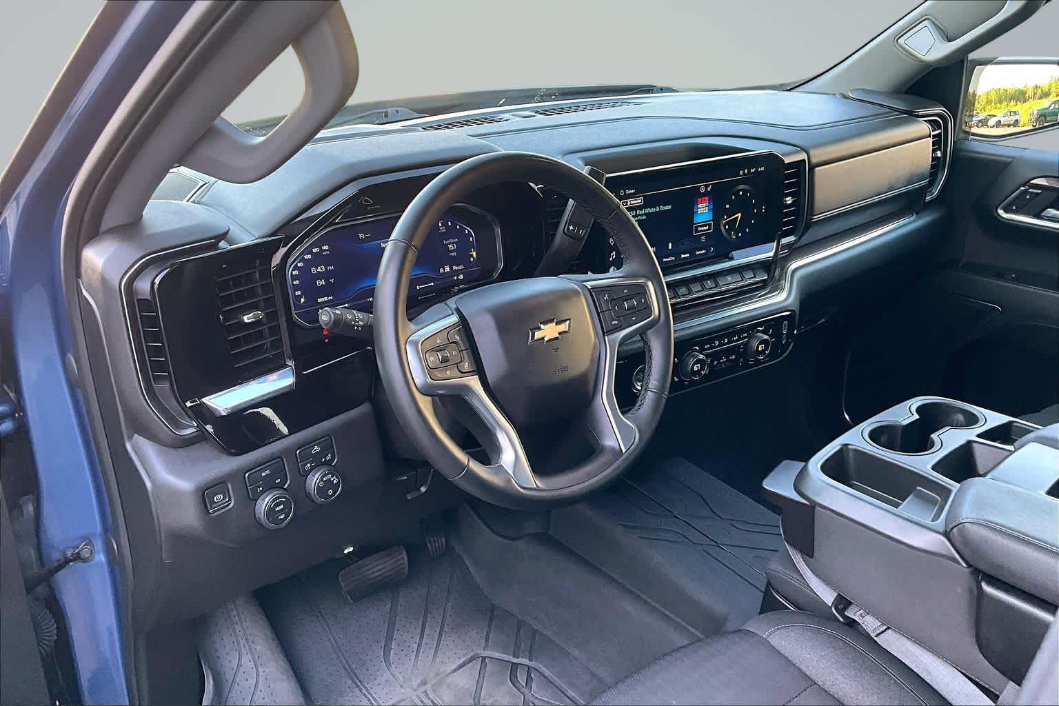 2024 Chevrolet Silverado 1500 LT Lakeshore Blue Metallic at James Chevrolet