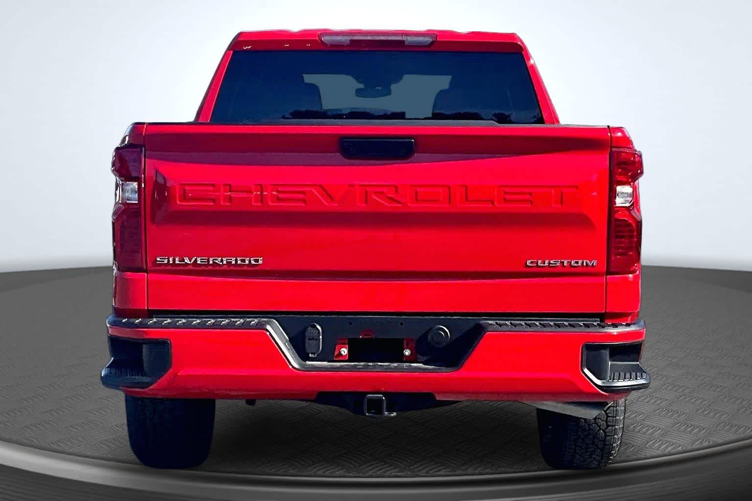 2026 Chevrolet Silverado 1500 Custom Red Hot at James Chevrolet