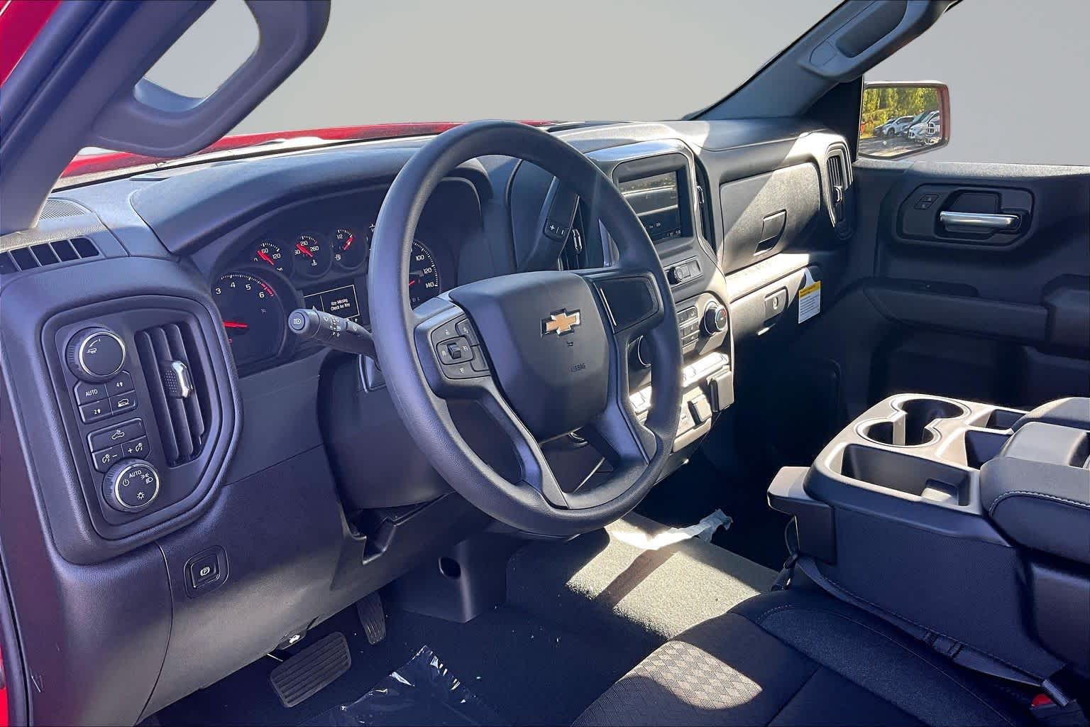 2026 Chevrolet Silverado 1500 Custom Red Hot at James Chevrolet