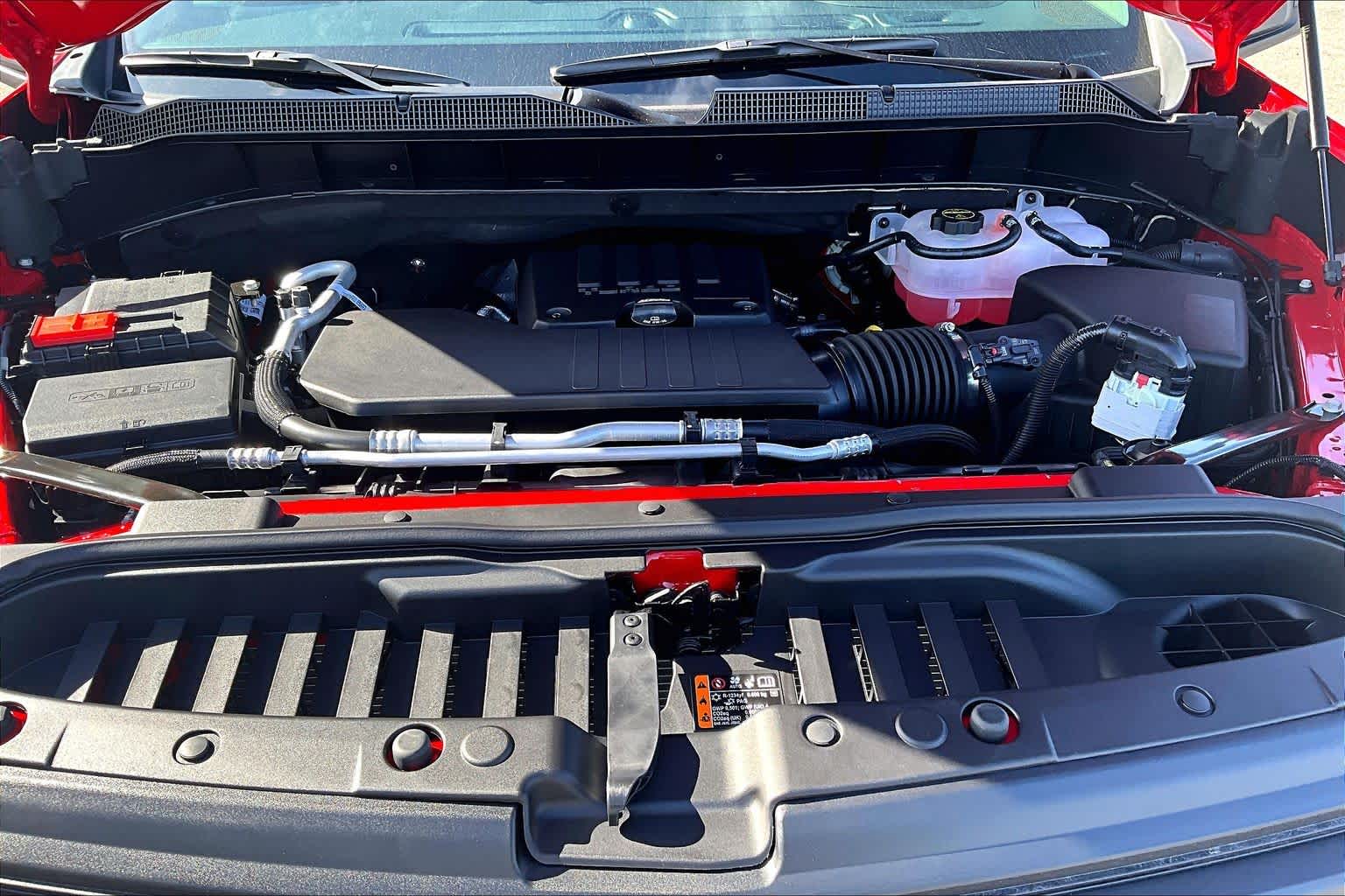2026 Chevrolet Silverado 1500 Custom Red Hot at James Chevrolet
